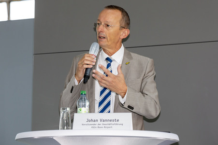 Vorstellung einer Studie für bemannte Flugtaxen am Flughafen Köln/Bonn