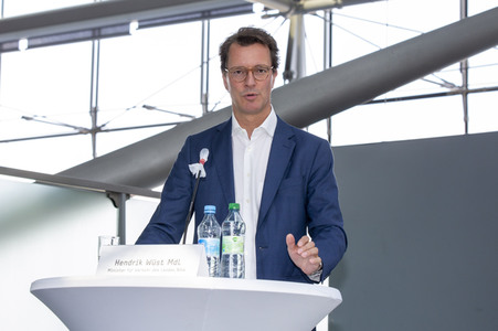 Vorstellung einer Studie für bemannte Flugtaxen am Flughafen Köln/Bonn