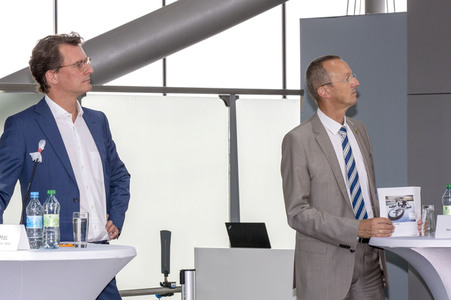 Vorstellung einer Studie für bemannte Flugtaxen am Flughafen Köln/Bonn