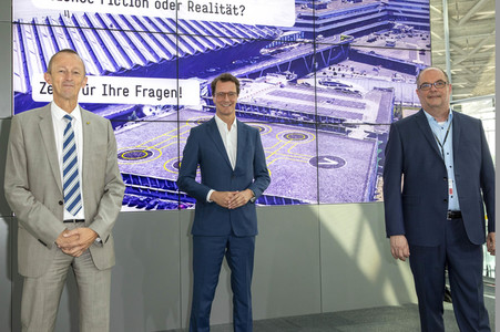 Vorstellung einer Studie für bemannte Flugtaxen am Flughafen Köln/Bonn