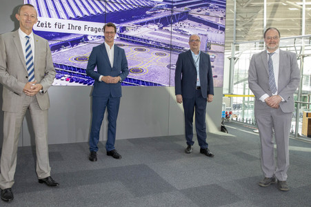 Vorstellung einer Studie für bemannte Flugtaxen am Flughafen Köln/Bonn