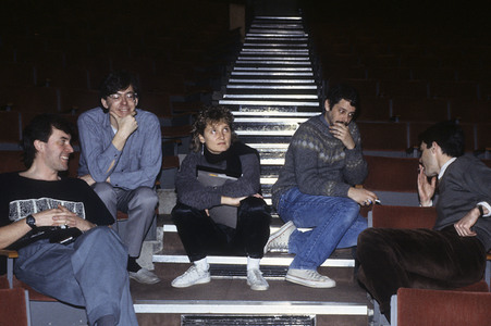 Soundcheck vom Penguin Cafe Orchestra in London