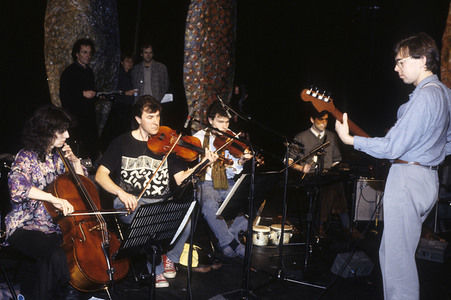 Soundcheck vom Penguin Cafe Orchestra in London