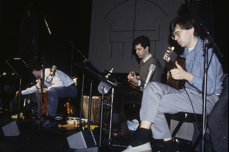 Soundcheck vom Penguin Cafe Orchestra in London