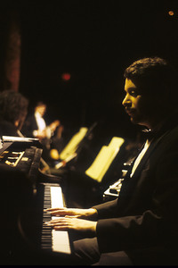 Konzert vom Penguin Cafe Orchestra in London