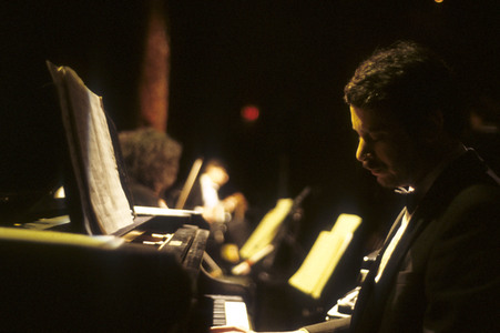 Konzert vom Penguin Cafe Orchestra in London