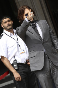 Johnny Depp vor dem High Court in London