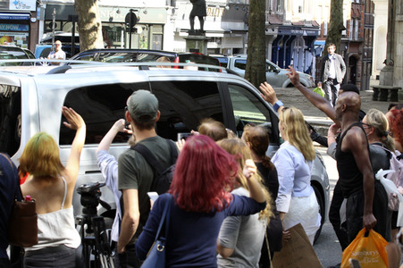 Johnny Depp vor dem High Court in London
