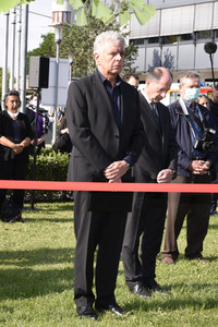 Kranzniederlegung die Opfer des Attentats am Olympia-Einkaufszentrum in München