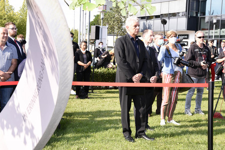 Kranzniederlegung die Opfer des Attentats am Olympia-Einkaufszentrum in München