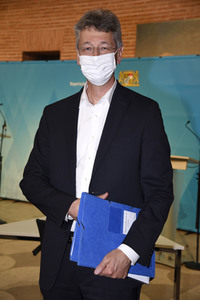 Pressekonferenz zum Schul-Digitalisierungsgipfel in München