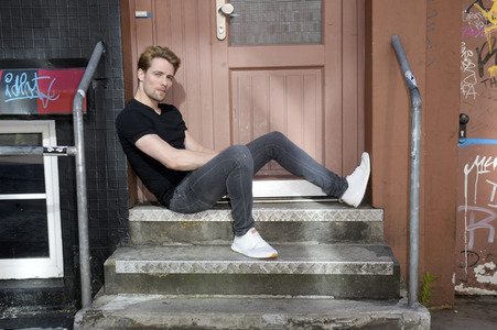 Fototermin mit Christian Richard Bauer in Hamburg