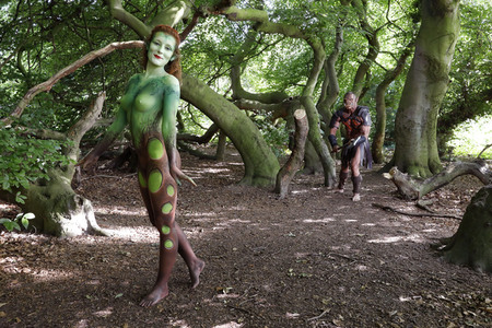 GEEK ART Collection No. 3 - Bodypainting and Transformaking