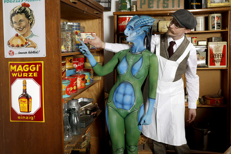 GEEK ART Collection No. 3 - Bodypainting and Transformaking