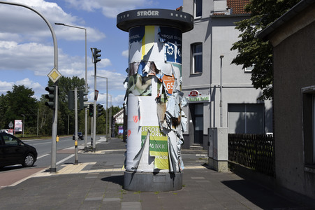 Symbolfoto Litfaßsäule