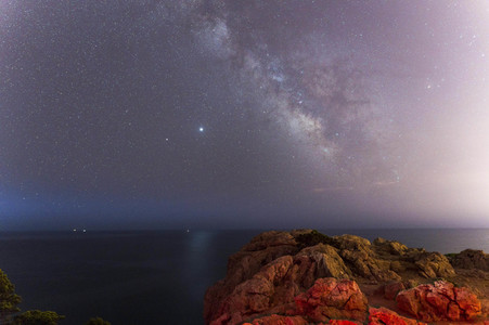 Die Milchstraße über Mallorca