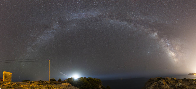 Die Milchstraße über Mallorca