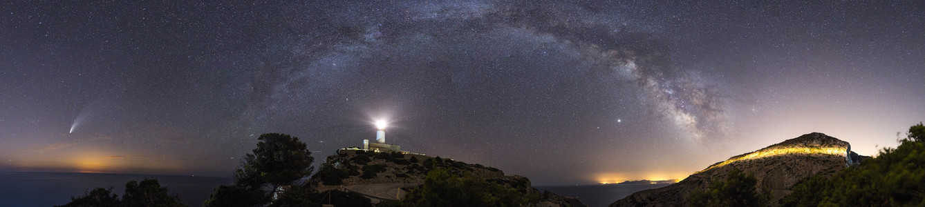 Die Milchstraße über Mallorca