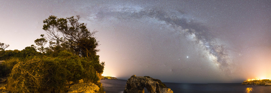 Die Milchstraße über Mallorca