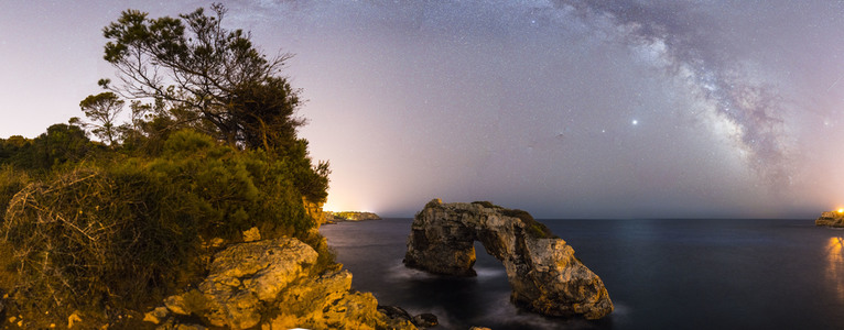 Die Milchstraße über Mallorca