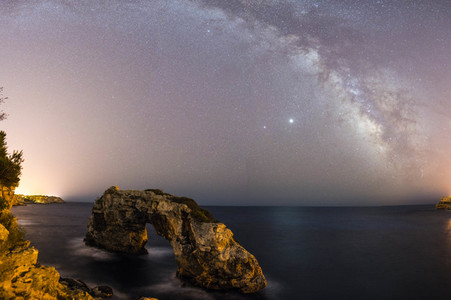 Die Milchstraße über Mallorca