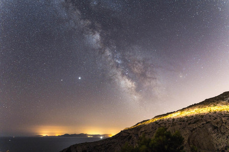 Die Milchstraße über Mallorca