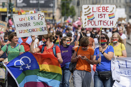 Dyke March in Berlin