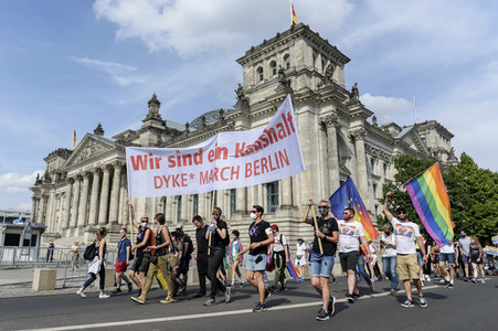 Dyke March in Berlin