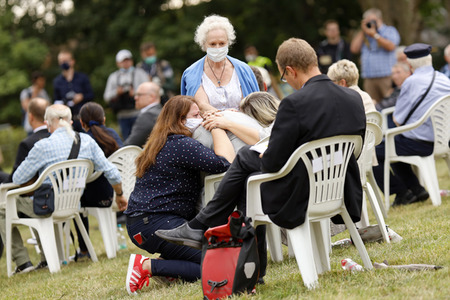 Gedenkfeier zum 10. Jahrestag der Loveparade Katastrophe in Duisburg
