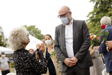 Gedenkfeier zum 10. Jahrestag der Loveparade Katastrophe in Duisburg