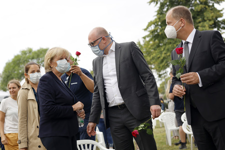 Gedenkfeier zum 10. Jahrestag der Loveparade Katastrophe in Duisburg