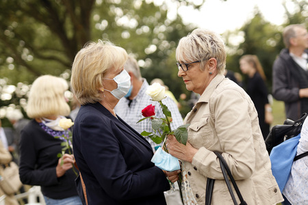 Gedenkfeier zum 10. Jahrestag der Loveparade Katastrophe in Duisburg
