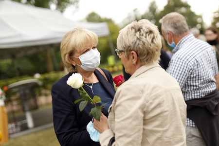 Gedenkfeier zum 10. Jahrestag der Loveparade Katastrophe in Duisburg