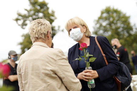 Gedenkfeier zum 10. Jahrestag der Loveparade Katastrophe in Duisburg