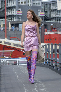 Fototermin mit Miss Polonia Kandidatin Natalie Waletzko in Hamburg