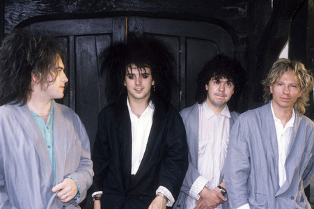 Fototermin mit The Cure in London