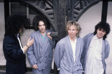 Fototermin mit The Cure in London