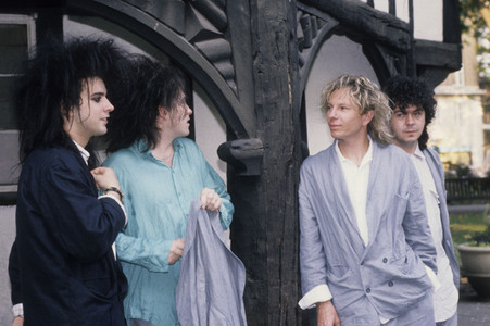 Fototermin mit The Cure in London