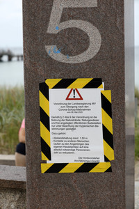 Symbolfoto Abstand halten