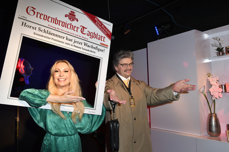 Enthüllung der Wachsfigur von Horst Schlämmer im Madame Tussauds Berlin