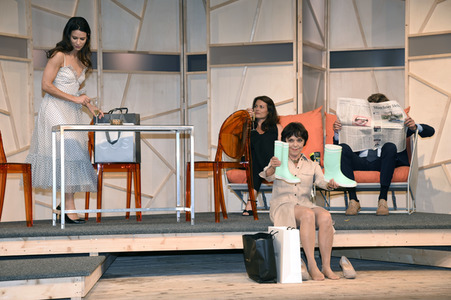 Theaterprobe 'Schwiegermutter und andere Bosheiten' in München