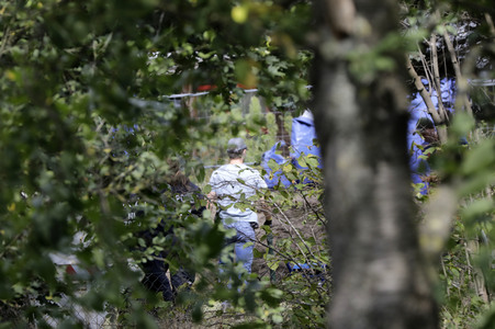 Ermittlungen des BKA im Fall Maddie McCann in einem Schrebergarten in Seelze