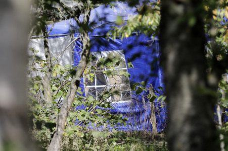 Ermittlungen des BKA im Fall Maddie McCann in einem Schrebergarten in Seelze