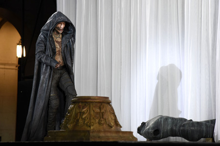 Theaterprobe 'Jedermann' in Salzburg