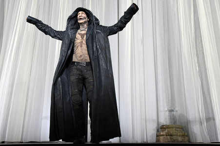 Theaterprobe 'Jedermann' in Salzburg