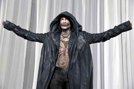 Theaterprobe 'Jedermann' in Salzburg