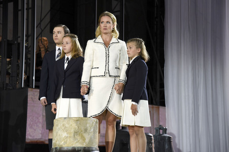 Theaterprobe 'Jedermann' in Salzburg