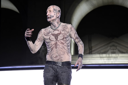 Theaterprobe 'Jedermann' in Salzburg