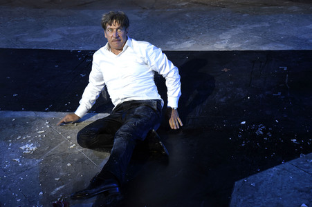 Theaterprobe 'Jedermann' in Salzburg