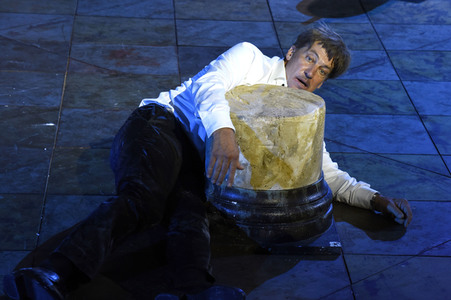 Theaterprobe 'Jedermann' in Salzburg